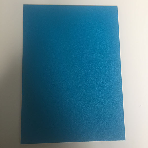藍色耐候ABS皮紋板